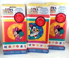 Disney Babies Minnie Mickey Mouse Donald Duck ABC Pluto Self Stick Wall Border