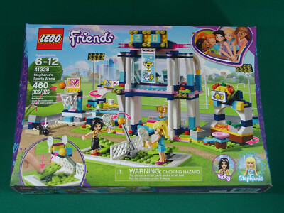 LEGO Friends 41338 Stephanie's Sports Arena (New, 2018, 460