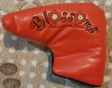 Blossoms Performance With Passion Blade Putter Golf Red Head Cover, Free S&H
