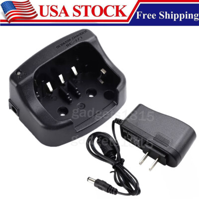 BC-173 Desktop Charger For ICOM IC-M33 IC-M34 IC-M35 IC-M36 BP-224 BP-252 Radio