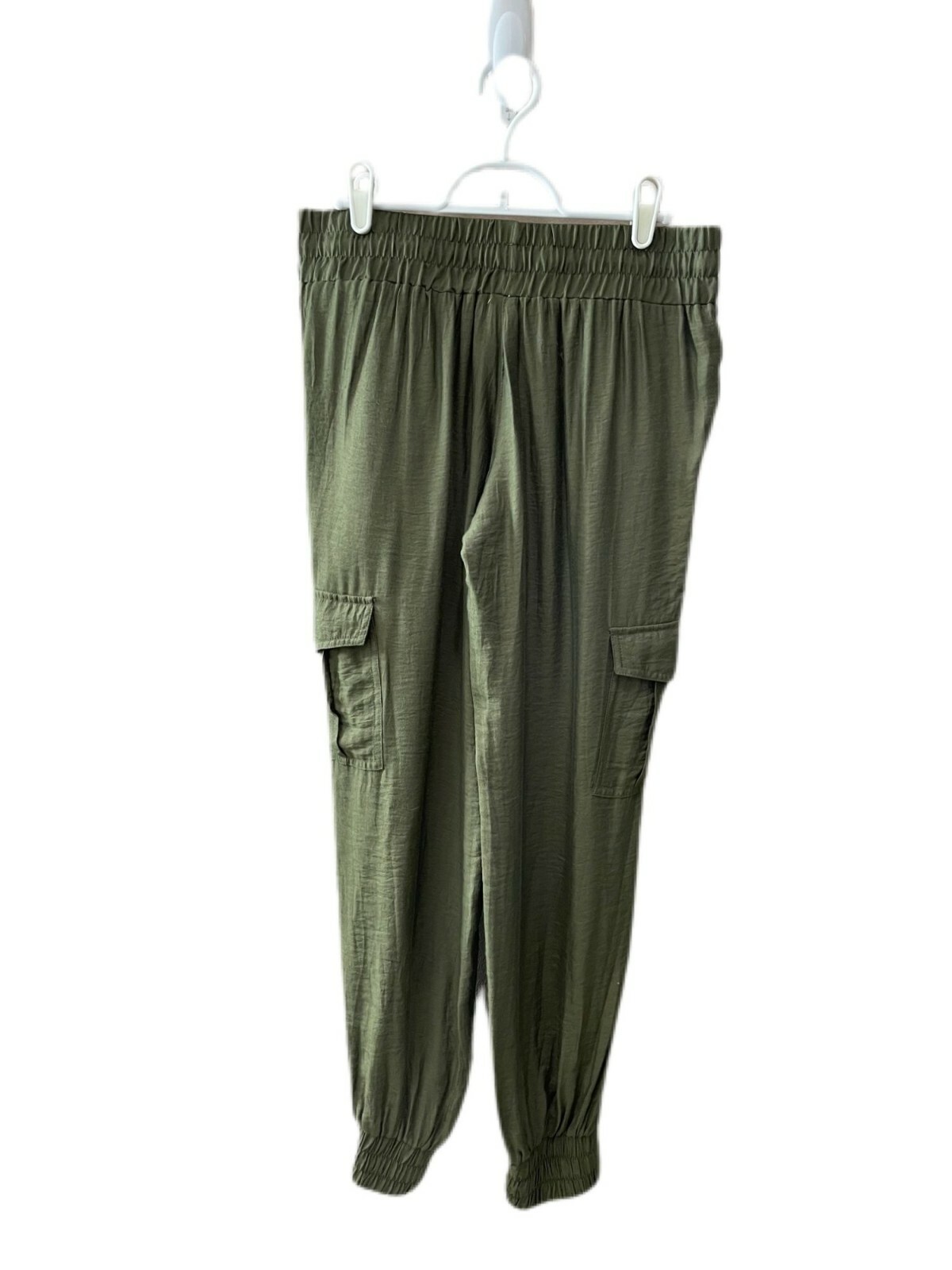 BCBGeneration Olive Pull On Joggers Button Pocket… - image 3