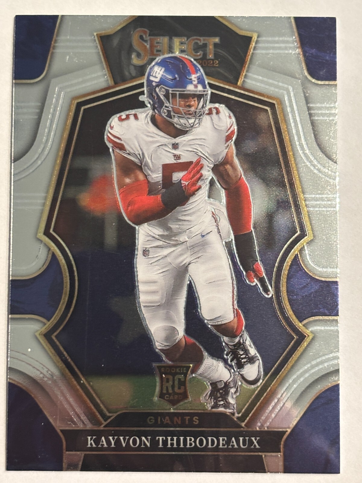 2022 Panini Select #175 Kayvon Thibodeaux New York Giants
