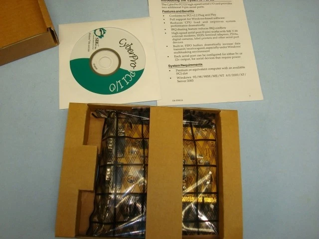 New SIIG Dual Serial Port PCI Card   JJ-P020G3, P054-Y2 - Image 2 of 4