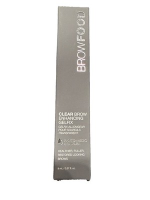 BROWFOOD Clear Brow Enhancing Gelfix Phyto-Medic Complex 8ml NEW