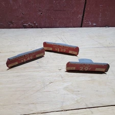 Lot of 3 Vintage 1950s Hardware / General Store Shelf Display Price Tag Clips A