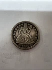 1859-O Seated Liberty Dime Nice AU Great Eye Appeal Nice Strike.  *7116