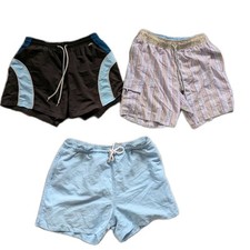 3 Pairs Men’s Swimming Holiday Beach Shorts Bundle Size S, L, 10/44 Mexx Havacoa