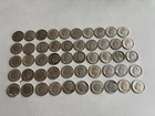 Full Roll (50) 90% Silver Roosevelt Dimes (Circulated Condition) - lot #1