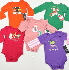 BABY GIRL CLOTHING LOT FALL  WINTER SIZE 3-6 MONTHS / NWT / 5 PIECES/ LOT 1