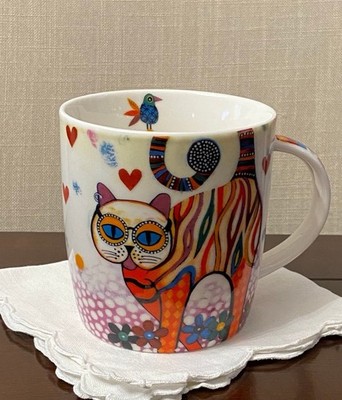 Maxwell & Williams Smile Style Mug Tabby 12 Oz Donna Sharam Colorful Retail $119