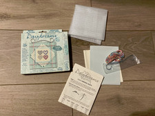 NEW DIMENSIONS DAYDREAMS "CHERISHED HEARTS" CROSS STITCH KIT 2001