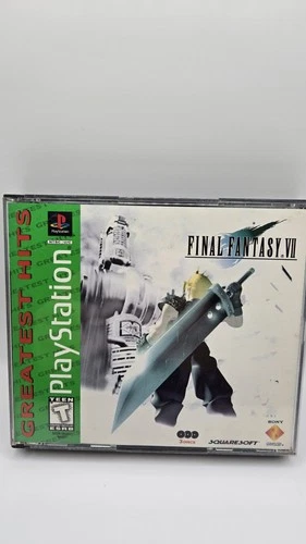 Final Fantasy VII 7 PS1 (PlayStation 1, 1997) CIB Complete Tested & Working