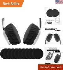3 Pairs Stretchable Mesh Headphone Ear Covers - Washable  Sweat-Wicking
