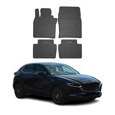 OMAC Gummi Fußmatten für Mazda CX-30 DM 2020-2026 Automatten Gummi Schwarz 4tlg