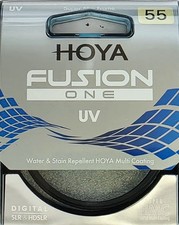 Hoya Fusion One 55mm UV Filter with Multi-Coating - New & Sealed 