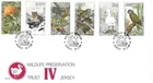 Jersey Comm/FDC - Wildlife Pres Trust IV - Jersey -  1984  (JES357)
