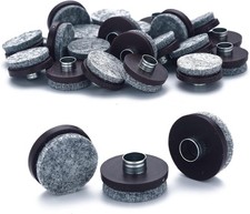 Nail-On Felt Pads Heavy Duty Furniture Pads Chair Slides Glides for Hard Floor S