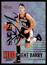 1995-96 Classic Visions Brent Barry #84