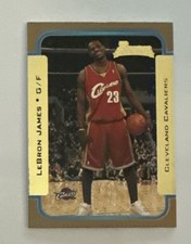 2003-04 Bowman Rookies & Stars Rookies Gold LeBron James #123 RC