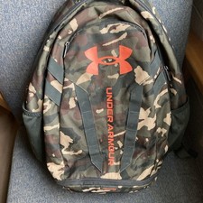 ZAINO MIMETICO UNDER ARMOUR UA STORM HUSTLE 5.0 Escursione Outdoor Esercito Scuola Arancione