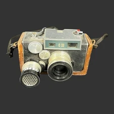 Vintage Argus C33 Camera With Exposure Meter & Leather Case #1519306304