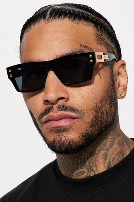 Men Sunglasses Square Oversized Designer Fashion Style Retro Shades Cholo Gangs
