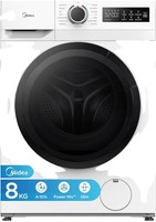 Midea MF110W80BA10/W-UK Washing Machine 8KG A-10% Efficient  Wash Collect NN5
