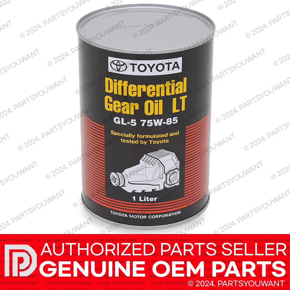 GENUINE Toyota OEM GL-5 Fully Synthetic Differential Gear Oil 75W