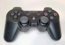 Authentic Sony Playstation 3 PS3 Genuine OEM Dualshock PS3 Black Controller