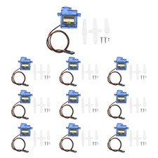 10×SG90 Micro Servo Motors- Geared Motor for RC Robots & Drones Arduino