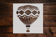 Hot Air Balloon Stencil - Art and Wall Stencil