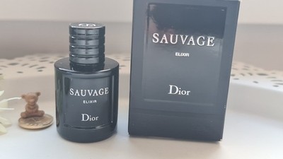 Parfum Miniatur Sauvage Elixir, Dior 7,5 ml Parfum Elixir & Box