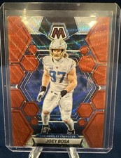 2023 Panini Mosaic Joey Bosa #131 Red Wave FOTL Prizm /9 Chargers