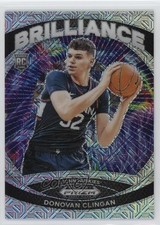 2024-25 Panini Prizm Draft Picks Brilliance Mojo /25 Donovan Clingan #13 19fe