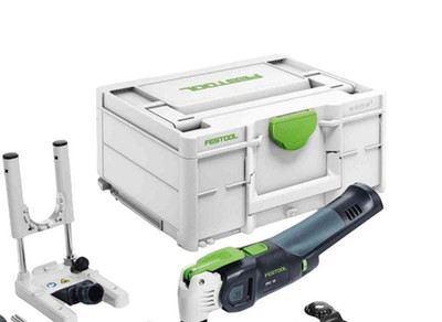 Festool 576592 Vecturo Osc 18 E-Basic 18V Akku Brushless Multitool + Zugang
