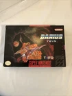 Darius Twin Super Nintendo SNES Authentic With Box Instructions And Case