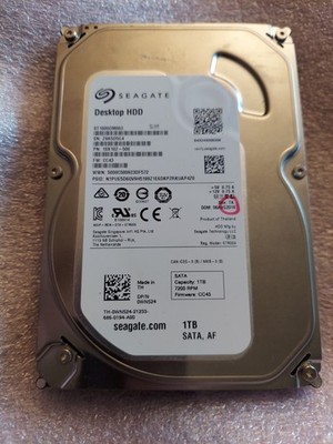 Tested GOOD Seagate BarraCuda ST1000DM003 1TB SATA 3.5'' HDD Hard Disk Drive