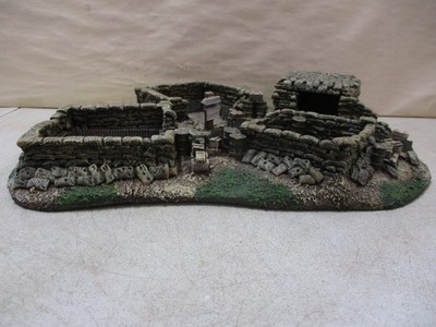 Warlord Games WW2 Trench System and Ruin Building