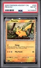2025 POKEMON HOLIDAY CALENDAR #025 PIKACHU PSA 8