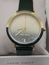 Nine West Dress Watch, Model: NW/2346SH, Green Gold