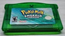 Pokemon Emerald Version Nintendo Game Boy Advance 2005 Authentic Cartridge