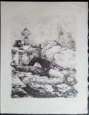 Le désespéré, vers 1936, par Luc-Albert Moreau (1882-1948)