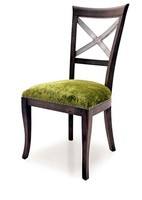 Design Stuhl Lehnstuhl Polster Moderne Esstisch StüHle Luxus Stoff Holz MöBel