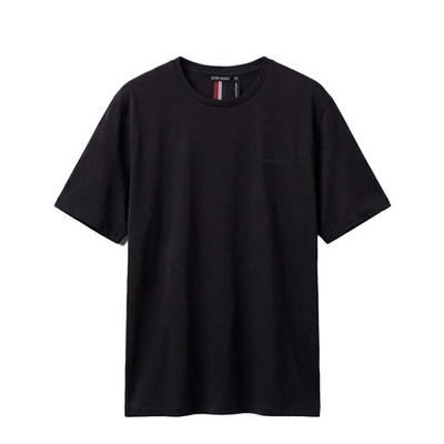 ANTONY MORATO BRUST LOGO T-SHIRT SCHWARZ MMKS02618