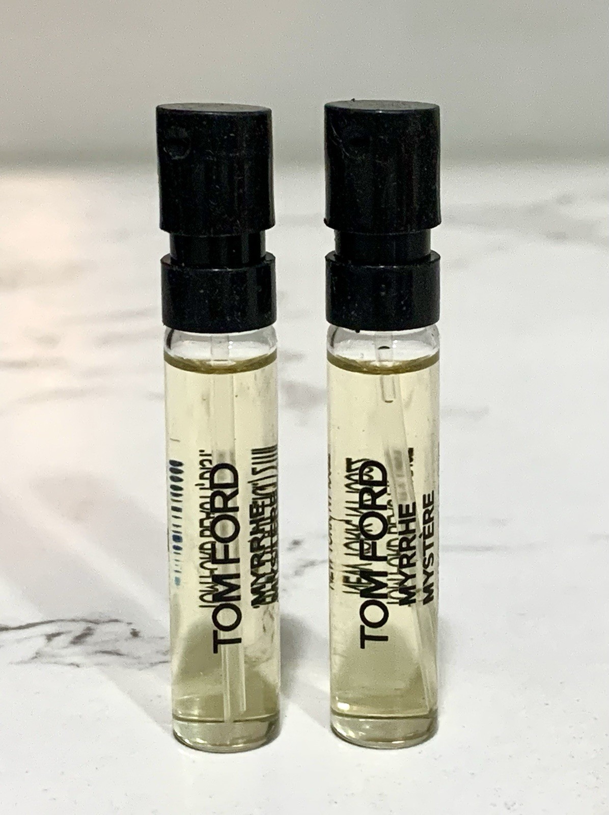 2X Tom Ford Myrrhe Mystere Eau de Parfum EDP Mini Spray .07oz, 2ml