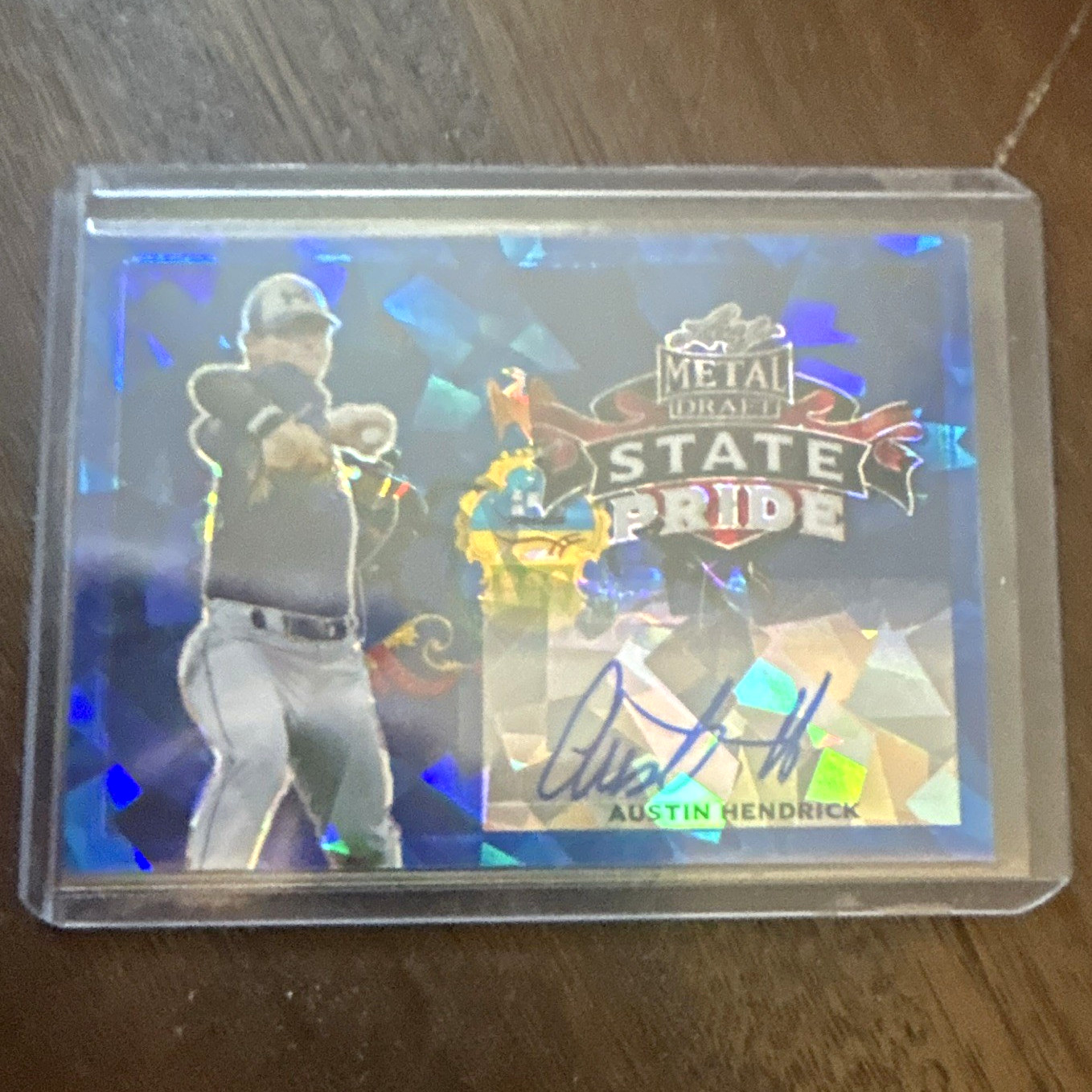 Leaf 2020 Metal Draft Austin Hendrick State Pride SP-AH1 Auto /15