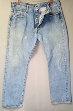 Levi Strauss 501XX Button Fly Jeans Men's 36"Waist 30"Long Straight Leg Vintage