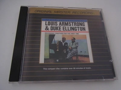 Louis Armstrong & Duke Ellington      MFSL  CD   ( 24 Karat Gold )  Japan - Bild 1 von 3