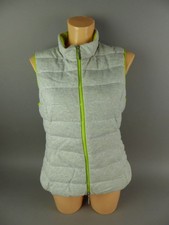 Headhunter Damen Jacke Daunenweste Gr. S Grau Steppweste Winter ärmellos (WM)