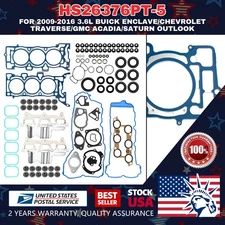 Head Gasket Fit 09-16 Chevrolet Tranverse Buick Enclave GMC HS26376PT-5 Durable